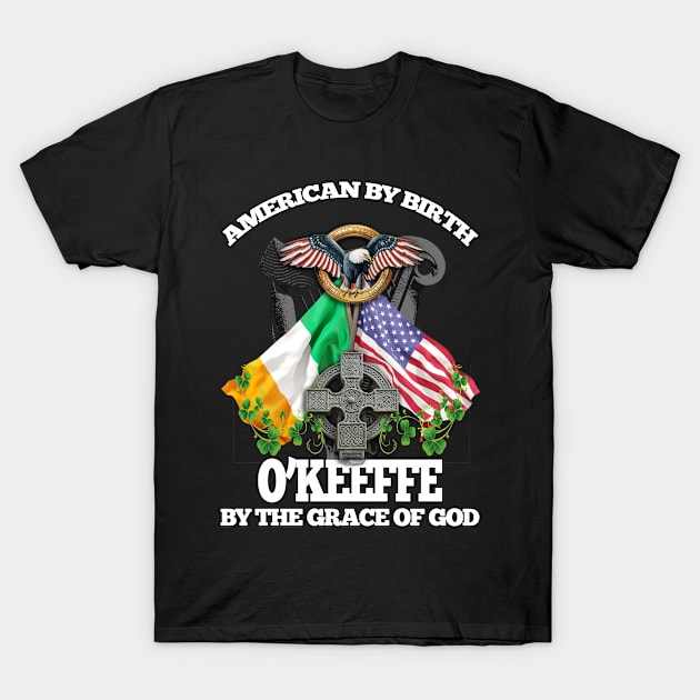 O'KEEFFE Family Name Irish American T-Shirt by Ireland